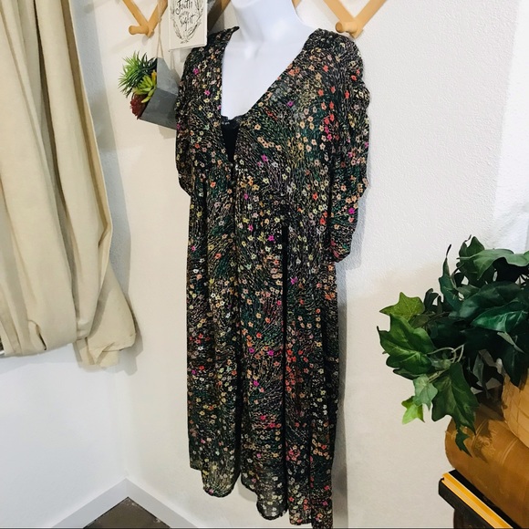 Anthropologie Akemi + Kin Valencia Floral Dress S - Picture 5 of 13